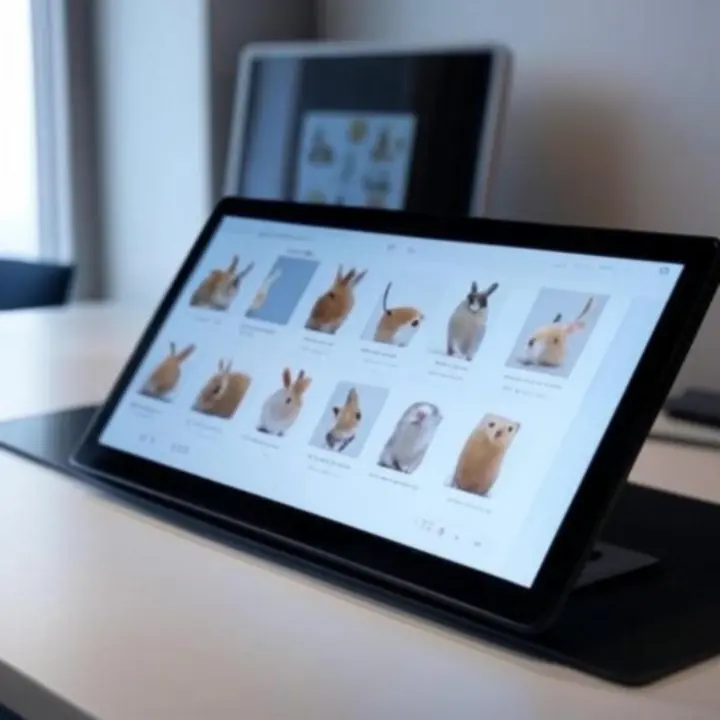 Różne małe zwierzęta obok dedykowanych akcesoriów